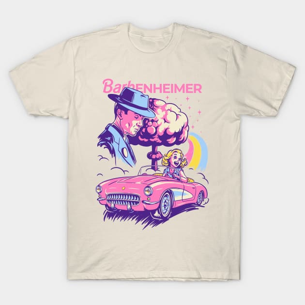 BarbENHEIMER T-Shirt by anycolordesigns